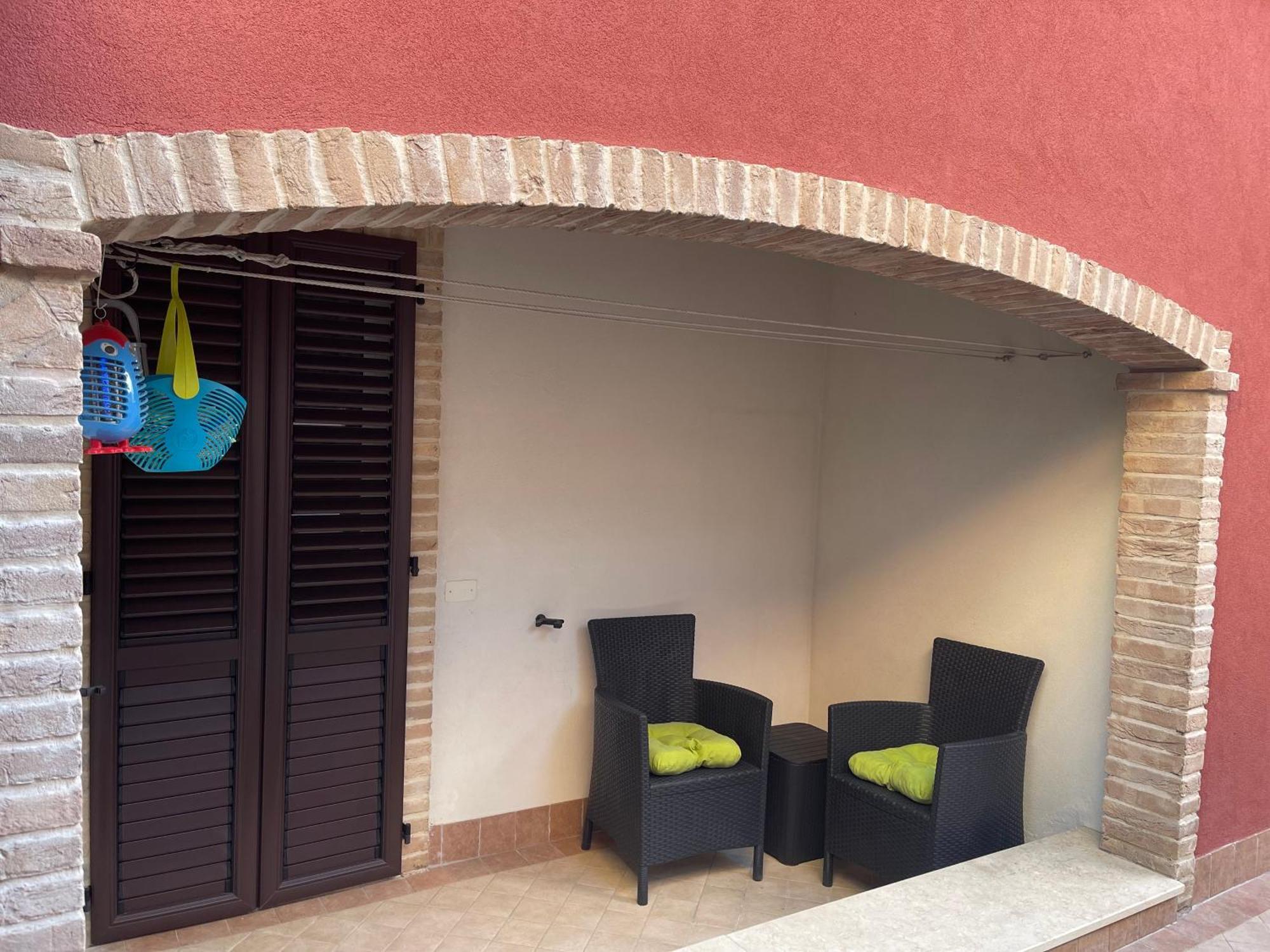 Appartamento Casa Rossa Castelfidardo Esterno foto